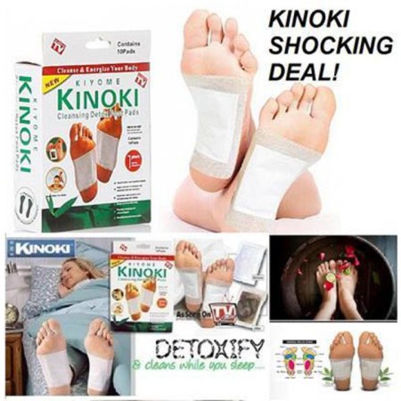 Kinoki Cleansing Detox Foot Pad - 10 Pads