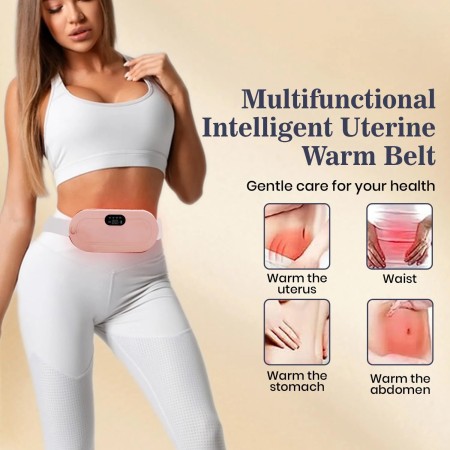 Smart Electric Uterine Warm Belt Quick Heating for Menstrual Cramps Relief