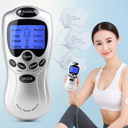 4 pad Digital Therapy Machine Acupuncture Electri Device