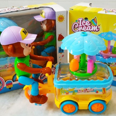 Ice Cream Car Toy  with Music and Lights