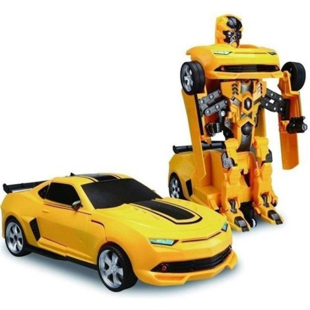 Transformer Robot Toy Car  ( Yellow )