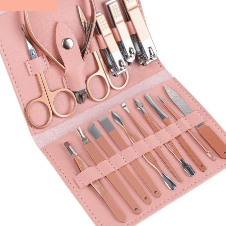 16 PCS Stainless Steel Portable Nail Clipper Set
