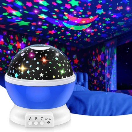 Star Master  Moon Lamp 360° Rotating
