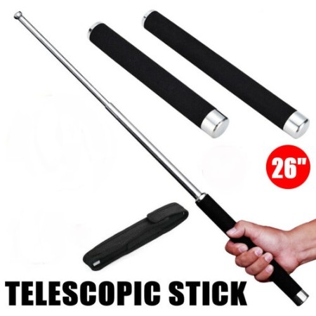 Self Defence Expandable Baton Folding Stick 26 inch
