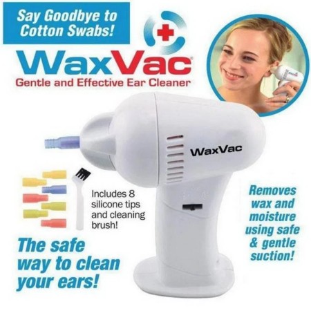 Wax Vac Ear Cleaner Vacuum Ear Cleaning System Cordless operation